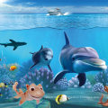 Foshan Good Price Design Underwater World Wall Tiles 3D